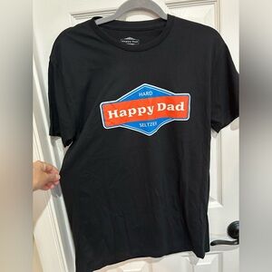 Happy Dad Hard Seltzer Black T-Shirt M